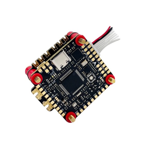 Wholesale Aocoda-Rc F460 F405 60A Stack 4 in 1 ESC BLHeli-32-bit 128K Flight Control MPU6500 Remote Control Model Spare Parts